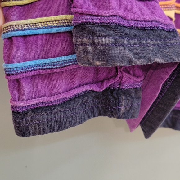 Vintage Karma Circle Womens Boho Gypsy Burnout Woodstock Hippie Top Size Large - Picture 5 of 13